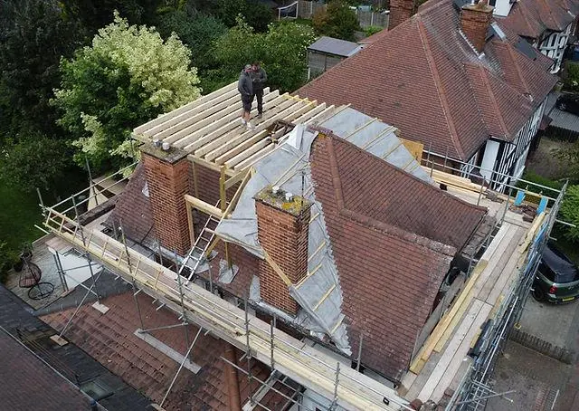 Loft conversion North West London roof insulation and steel beam materials